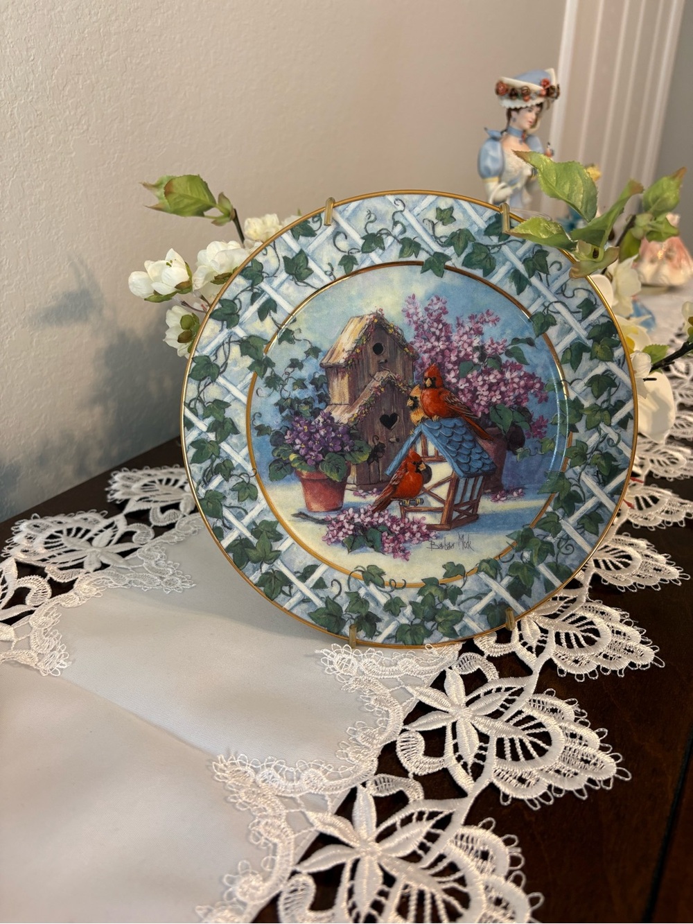Bradford Exchange “Lilac Lane” Welcome to the Neighborhood limited edition plate